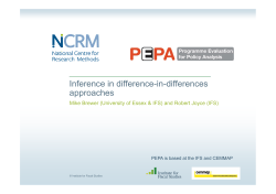 Inference in difference-in-differences