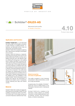 4.10 Schl&uuml;ter &reg; -DILEX-AS | Product data sheet - Schl&uuml;ter