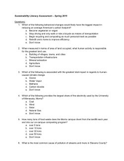 SLA-M Final Survey to Students- Spring 2015