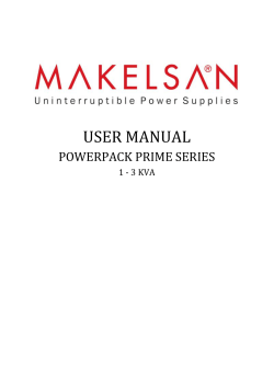 user manual
