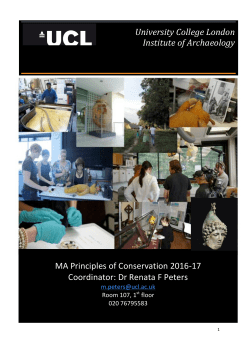 MA Principles of Conservation 2016