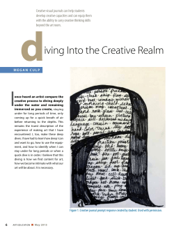 diving Into the Creative Realm - Maryland Institute College of Art