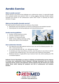Aerobic Exercise