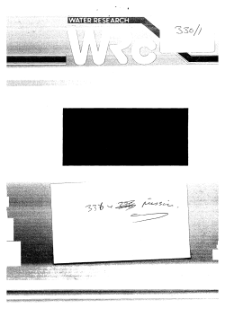 The Effect of Chlorine and Ozone on Organic Compounds in Water