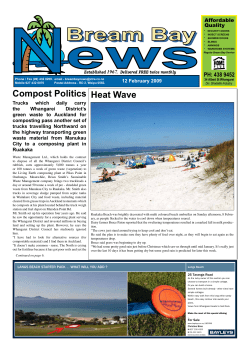 Heat Wave Compost Politics