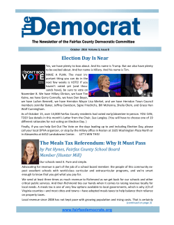 October issue of The Democrat