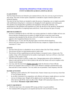 SEEKONK SPEEDWAY PURE STOCKS 2016