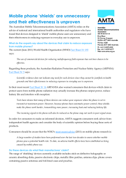 Mobile phone `shields` - Australian Mobile Telecommunications