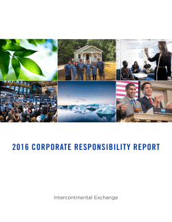 2016 corporate responsibility report