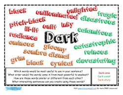 ruinous bleak devastating cynical