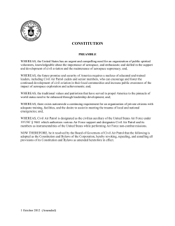 Constitution and Bylaws