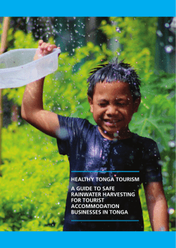 Guide to Safe Rainwater Harvesting