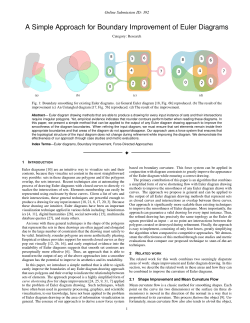 A Simple Approach for Boundary Improvement of Euler Diagrams