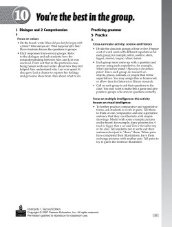 Practicing grammar 5 Practice 1 Dialogue and 2 Comprehension