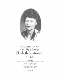 Elizabeth Peratrovich