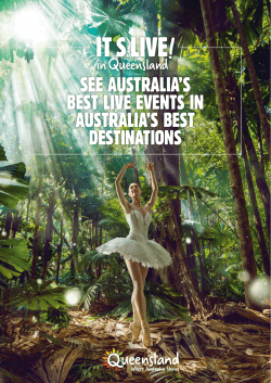 SEE AUSTRALIA`S BEST LIVE EVENTS IN