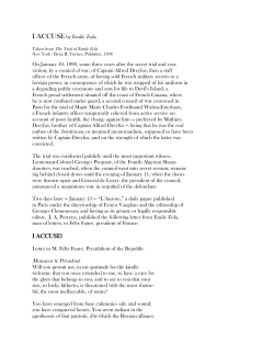 i accuse! - Rosings Digital Publications