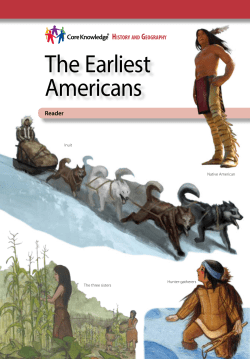 The Earliest Americans