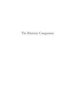 The Rhetoric Companion