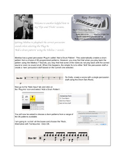 Edit Percussion Sounds. - Music Technology Matters