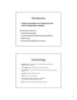 Geomorphology
