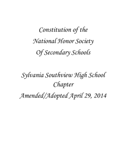 Constitution - Sylvania Southview