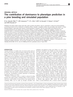 The contribution of dominance to phenotype prediction in a