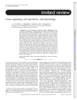 invited review - American Journal of Physiology