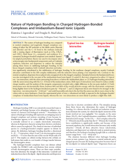 Nature of Hydrogen Bonding in Charged Hydrogen