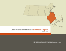 Labor Market Trends in the Southeast Region