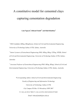 A constitutive model for cemented clays capturing