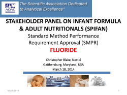 Nutrient Presentation