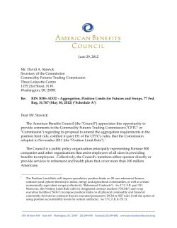 1. - American Benefits Council