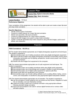 Stop-Motion Animation