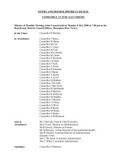 May 2006 - Newry and Mourne District Council