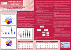 Developers` Land and Dwelling Intentions Survey 2009