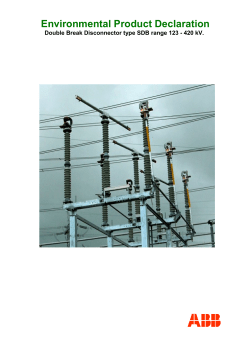 Environmental Product Declaration