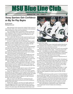 December 2016 - MSU Blue Line Club