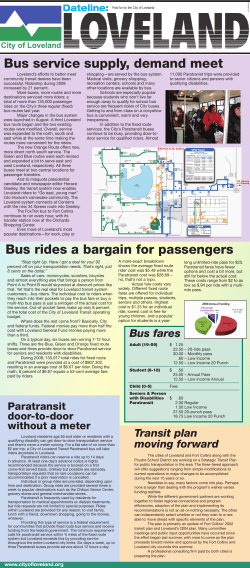 Bus service supply, demand meet
