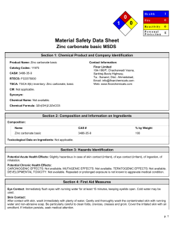 0 1 0 Material Safety Data Sheet