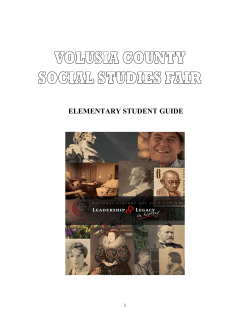 ELEMENTARY STUDENT GUIDE