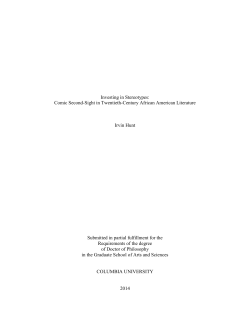 Investing in Stereotypes - Academic Commons