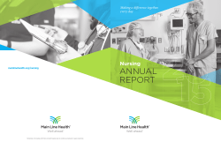 annual report - Main Line Health