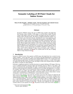 Semantic Labeling of 3D Point Clouds for Indoor Scenes