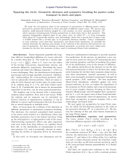 Squaring the circle: Geometric skewness and symmetry breaking for