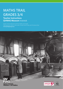 Maths trail Grades 3/4