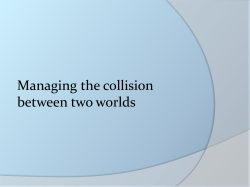 Guest Lecture: Justice Joe Williams