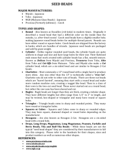 SEED BEADS - beadsocietyofthepalmbeaches.com