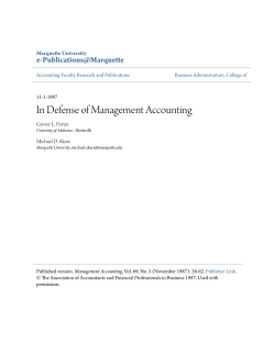 In Defense of Management Accounting - e