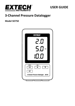USER GUIDE 3-Channel Pressure Datalogger